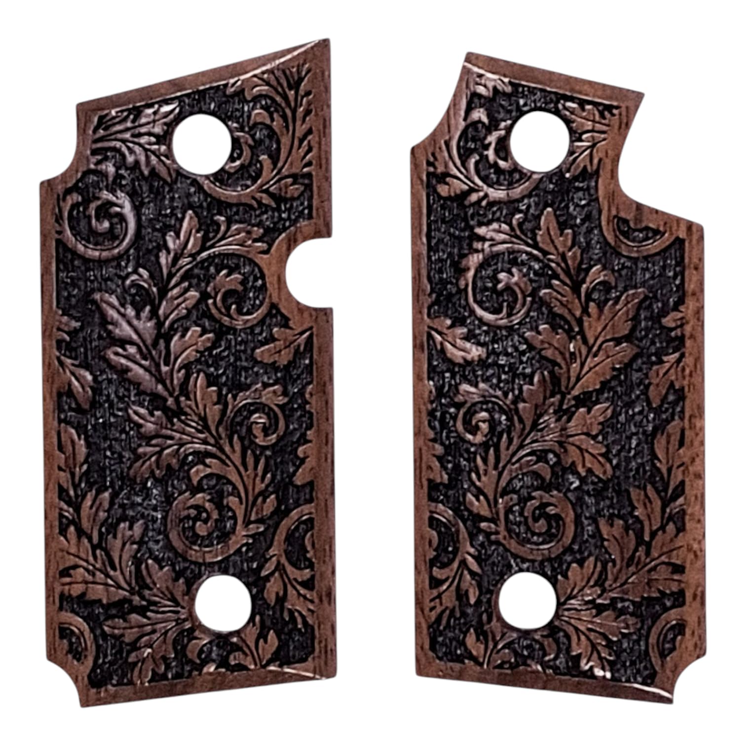 Amazon.com: Walnut Inked Floral Grips Compatible with/Replacement