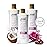 RAW SUGAR Simply Body Wash, Beach Rose + Coconut Milk + Shea (25 Fl Oz, Pack of 3) Sensitive Skin Bath Soap, Formulated without Sulfates & Parabens