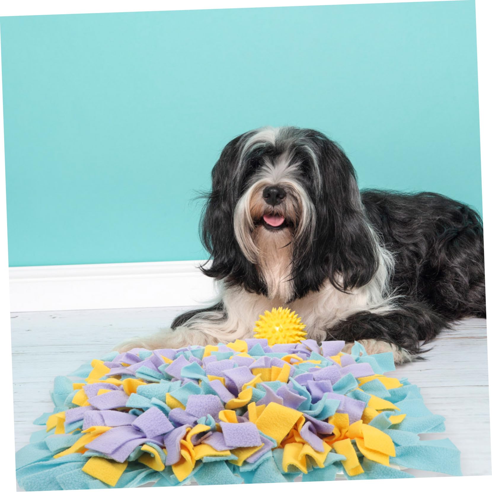 POPETPOP Tappetino Puzzle Per Cani Da Annusare Tappetino Interattivo Per Animali Domestici Morsi Per Cani Spesso Facile Da Pulire