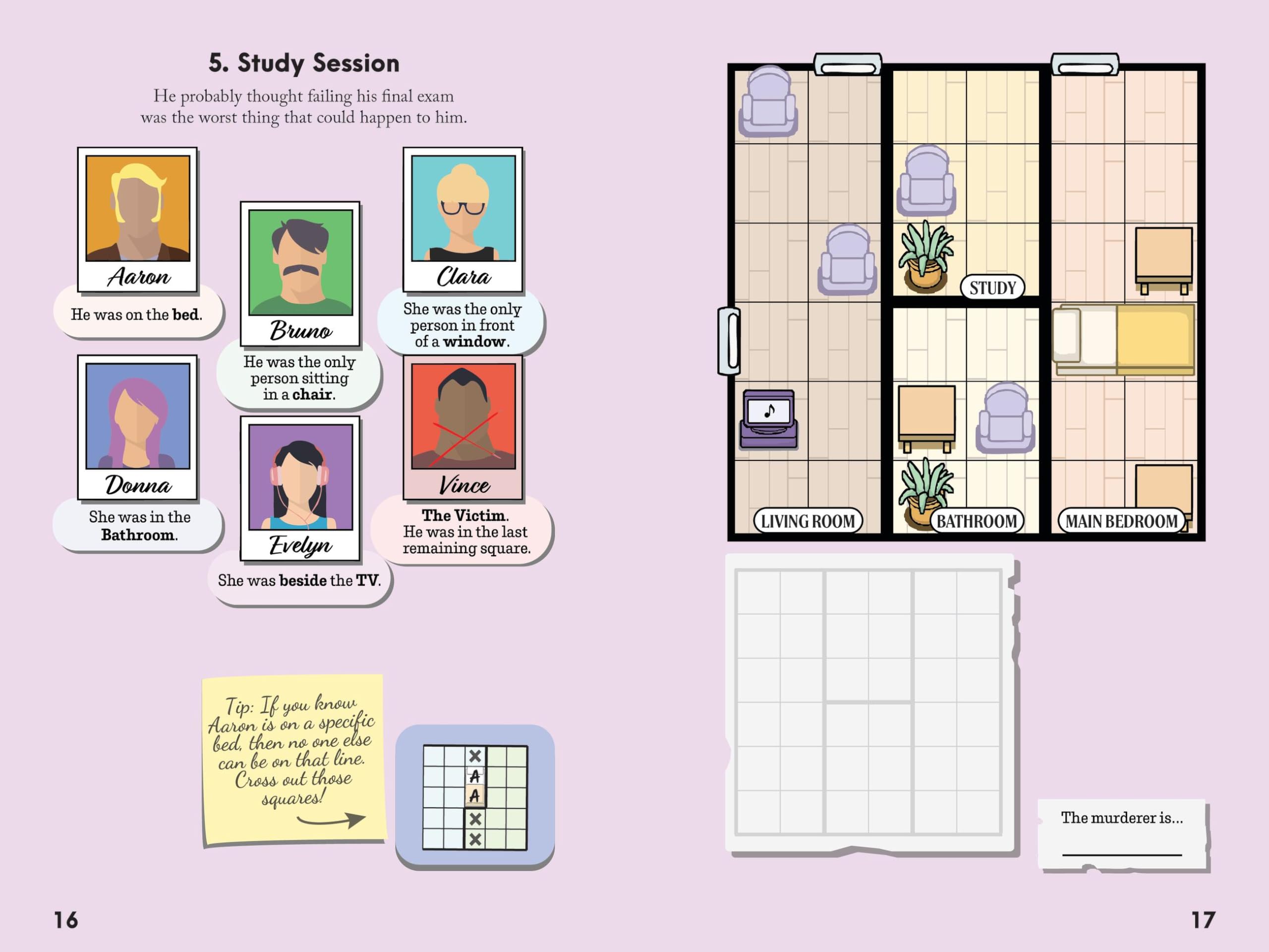 Murdoku: 80 Murder Mystery Logic Puzzles — Amazon image 3
