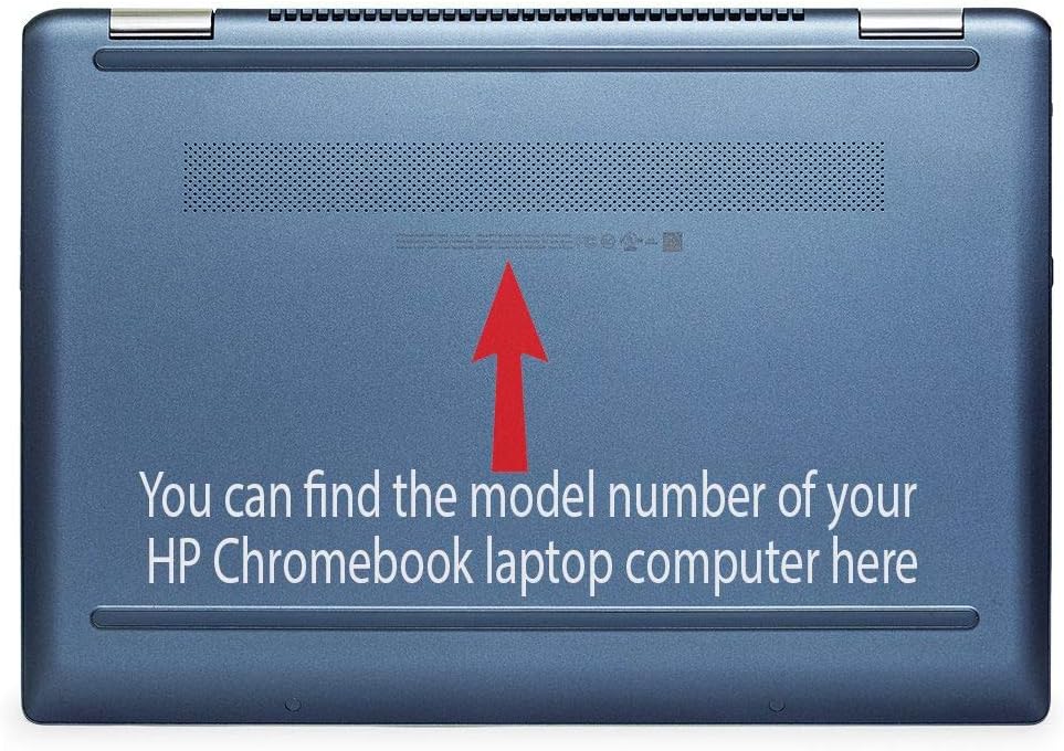mCover Hard Shell Case for late-2020 14" HP Chromebook X360 14C-caxxxx Series laptops (NOT Compatible with Other HP Chromebook & Windows laptops) (HP Chromebook 14C-CAxxxx Series - Image 4
