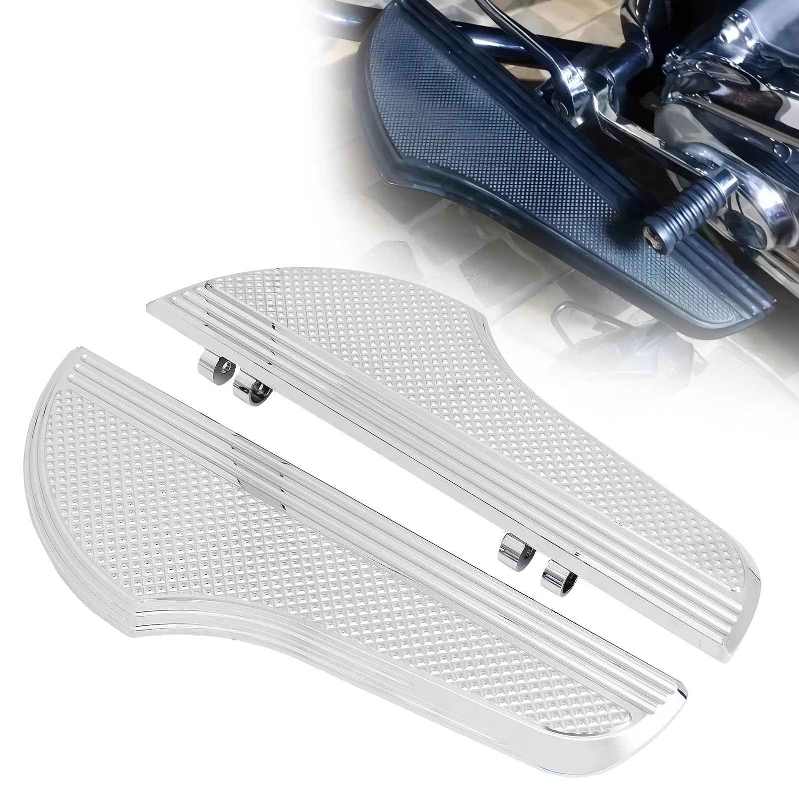 Repose-pieds pour Harley Street Glide, confort total pour longs voyages