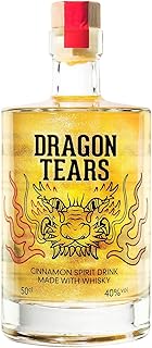 Firebox Dragon Tears Whisky - Smooth Blended Scotch Whisky with Cinnamon (50cl) - Part of the Mythical Tears Spirits Range by Firebox - We Make Mythical Creatures Cry