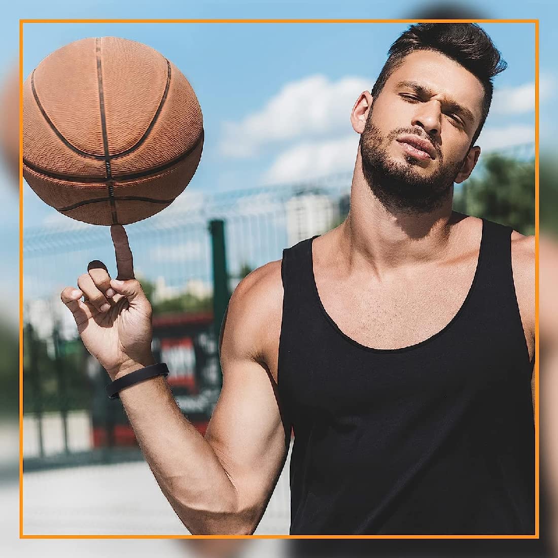 12 Braccialetti In Silicone Vuoti - Per Personalizzazione, Sport E Eventi, Uomo/Donna - Foto 14