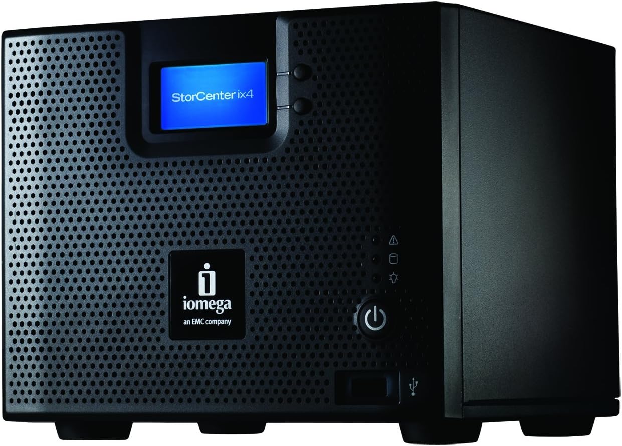 Iomega StorCenter ix4-200d 4TB (4 x 1TB) Network Storage Cloud Edition - 35436