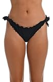 Hobie Women&apos;s Side Tie Merrow Hipster Bikini Swimsuit Bottom