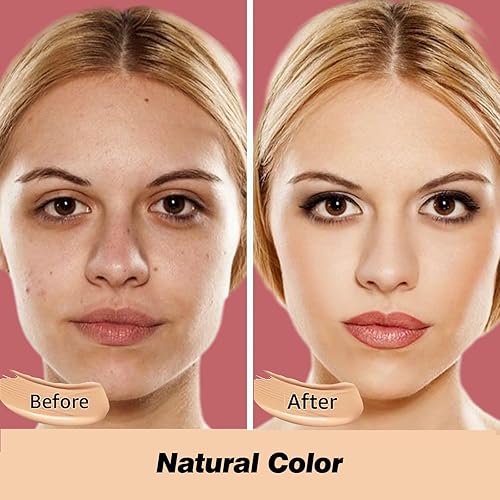 Miniatura 2 de CC Cream Foundation - Cojín de aire para cabeza de hongo, maquillaje facial, corrector hidratante impermeable, control de aceite, maquillaje desnudo