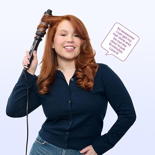 Miniatura 7 de Wavytalk Juego de rizadores 3 en 1, rizador múltiple, juego de rizador con cepillo redondo calentado, alisador de pelo de plancha plana, rizador de