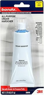 Cream Hardener, 2.75 Oz, For Use With All Bondo Fillers, Putties & Glaze, All-Purpose, Easy Mixing Produces a Quicker Hardener & Filler Blend (20058)