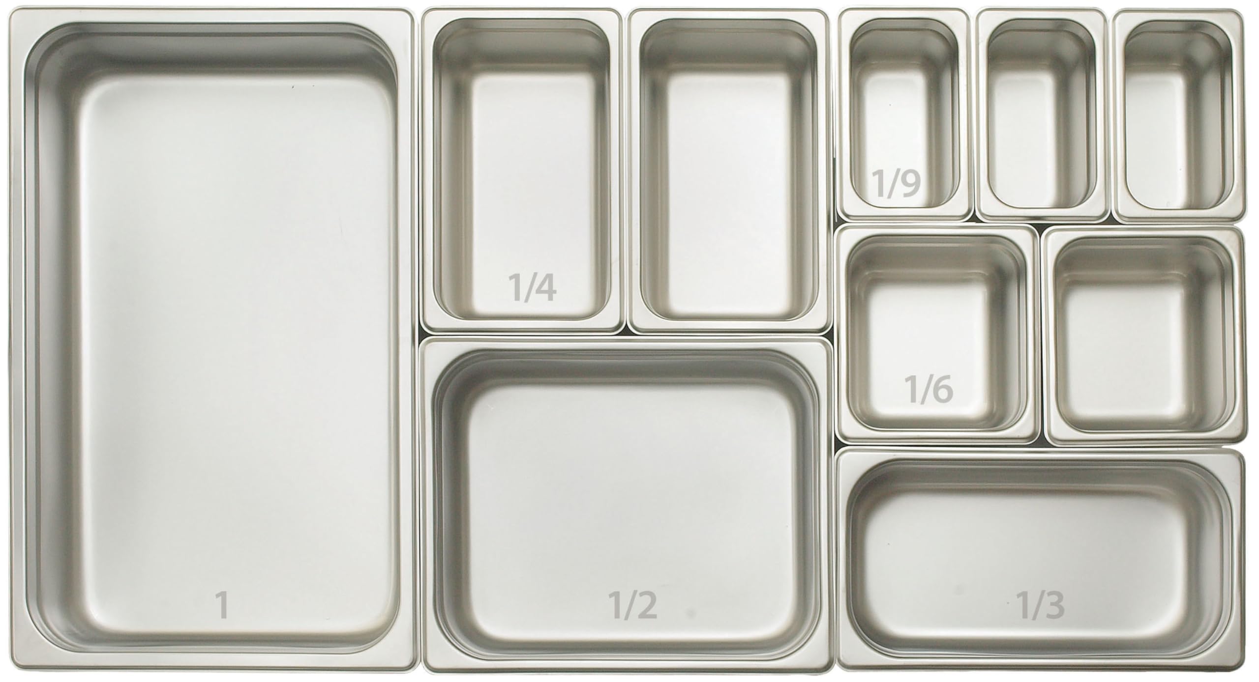 Winco SPJL-402 Sartén de vapor antiatascos, 1/4 por 2 1/2 pulgadas, peso estándar