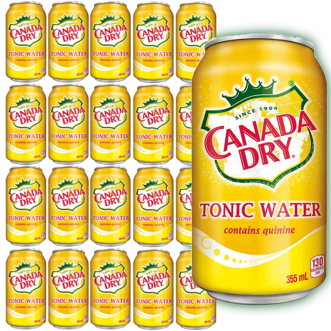 Buy Canada Dry Tonic Water 12 Fl Oz Can Pack, Non Alcoholic Refreshing