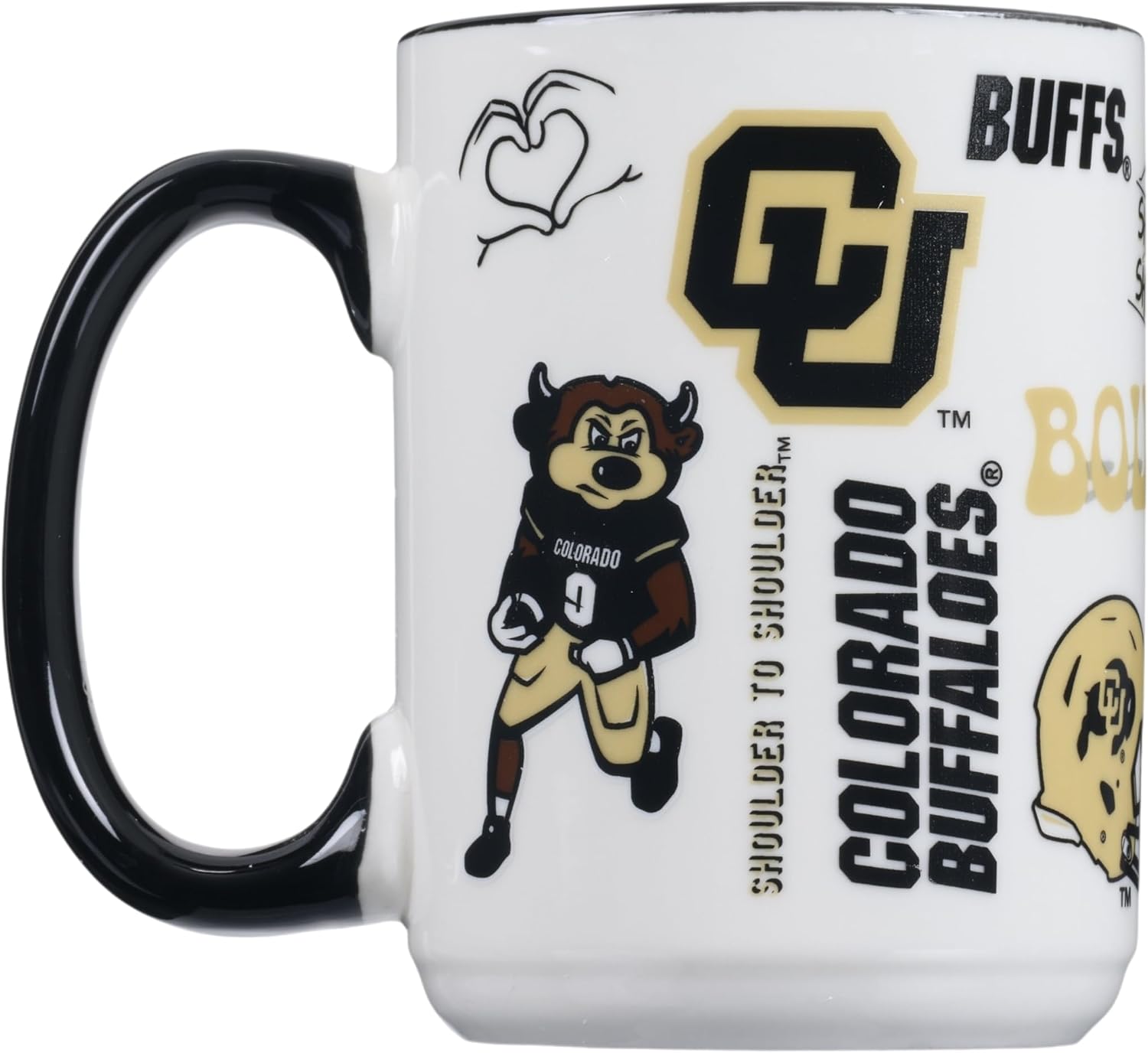 The Memory Company | Licensed NCAA 15oz Wood Handle Mug