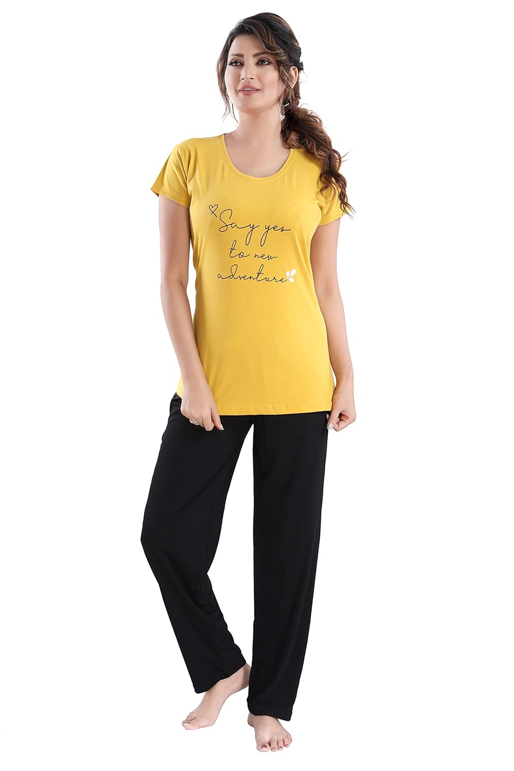 DZZO Cotton Night Suit for Women Girls | Women’s Cotton Solid Night Suit Set Pyjama Set Sleepwear Nightwear Nightdress Loungewear