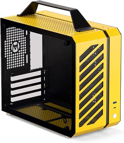 Mechanic Master C26 Desktop Portable Mini MATX Case with …