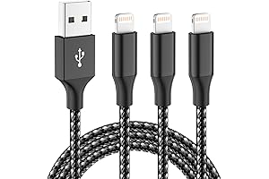 Swaggwood iPhone Charger 3 Pack 10FT