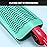 ZAXOP 2 Pack Heat Resistant Silicone Mat Pouch for Flat Iron, Curling Iron,Hair Straightener,Hair Curling Wands,Hot Hair Tools (Mintgreen-Hotpink)