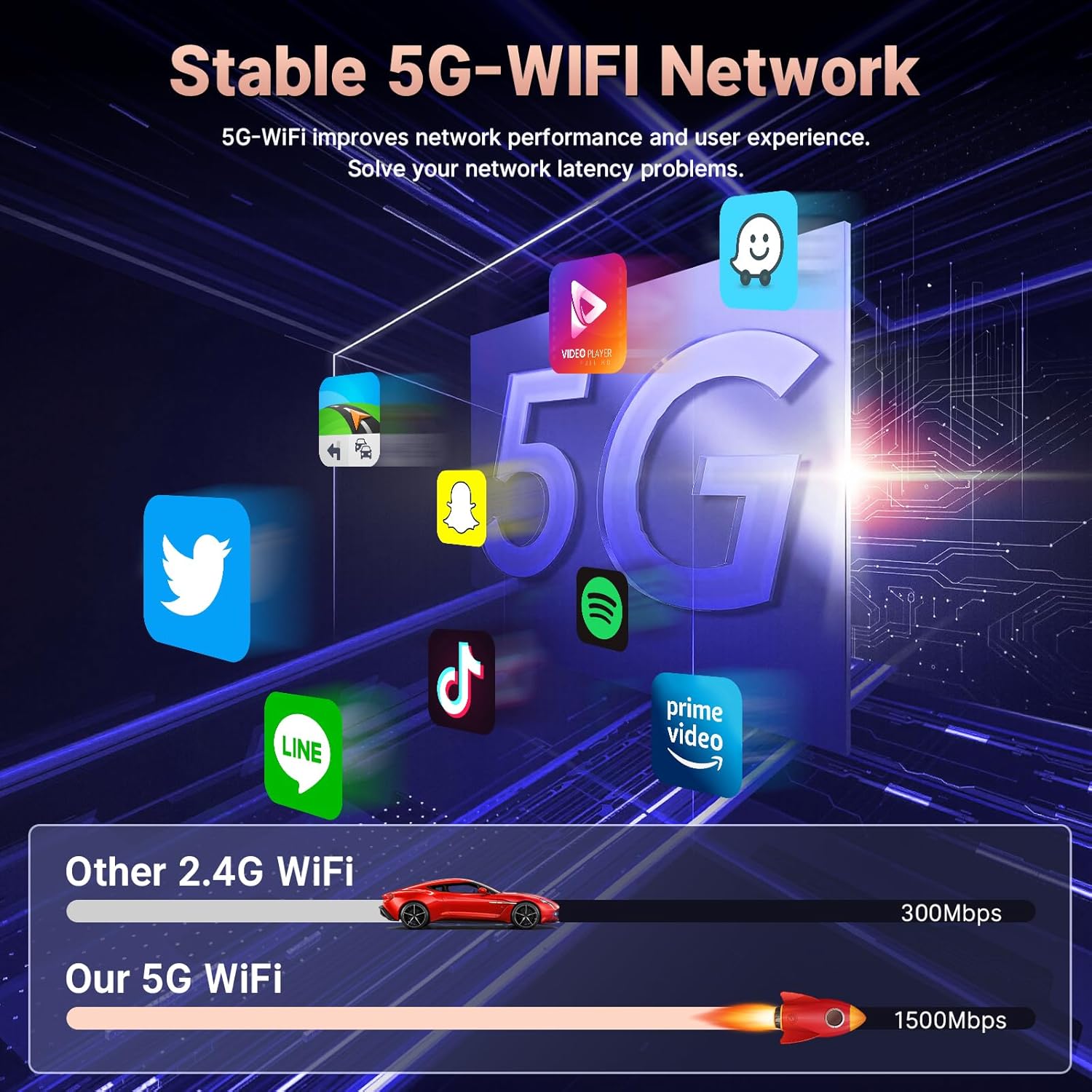 Upgrade Android 12 Car Radio for Toyota Prius 2010-2015 (Fit J-B-L Version) with Carplay Android Auto - 2+32GB 9Inch Touch Screen Head Unit for Prius Stereo with MIC + CAN BUS + Backup Camera