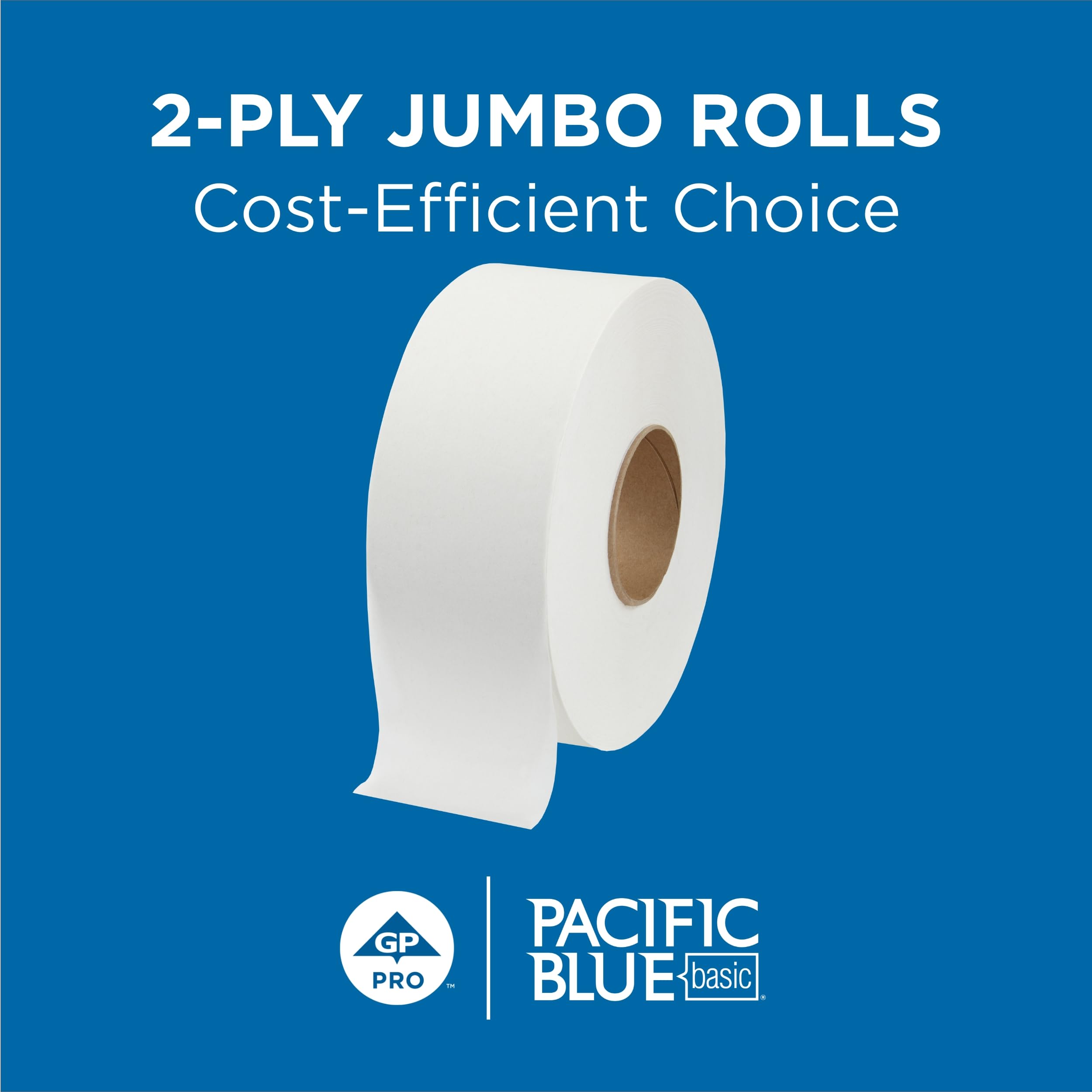 Amazon.com: Georgia-Pacific Pacific Blue Basic 2-Ply Jumbo Jr. 9