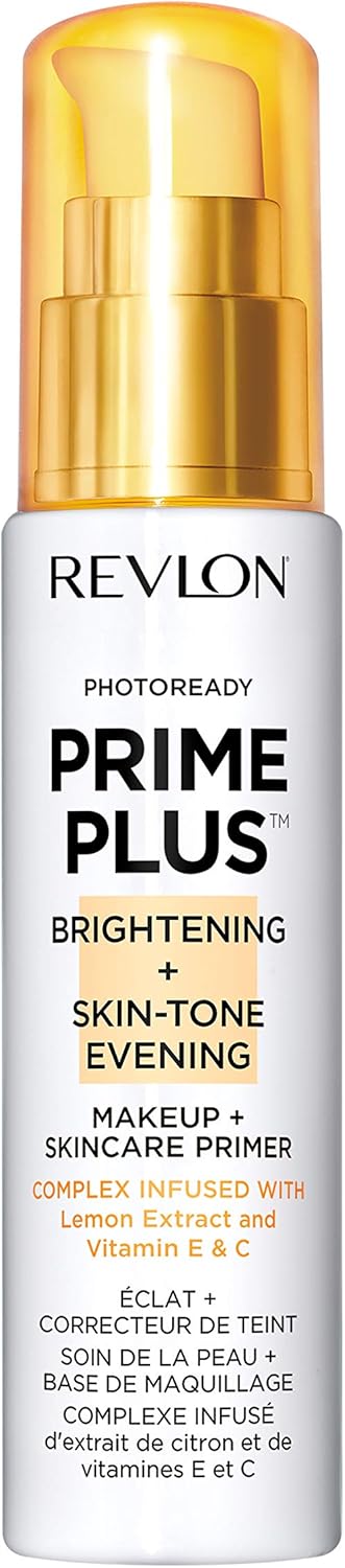 Revlon PhotoReady Prime Plus, base de maquillage et de soin, éclat et correcteur, base de maquillage – 30 ml
