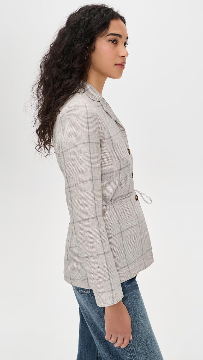 rag & bone Women's Chappell Plaid Blazer