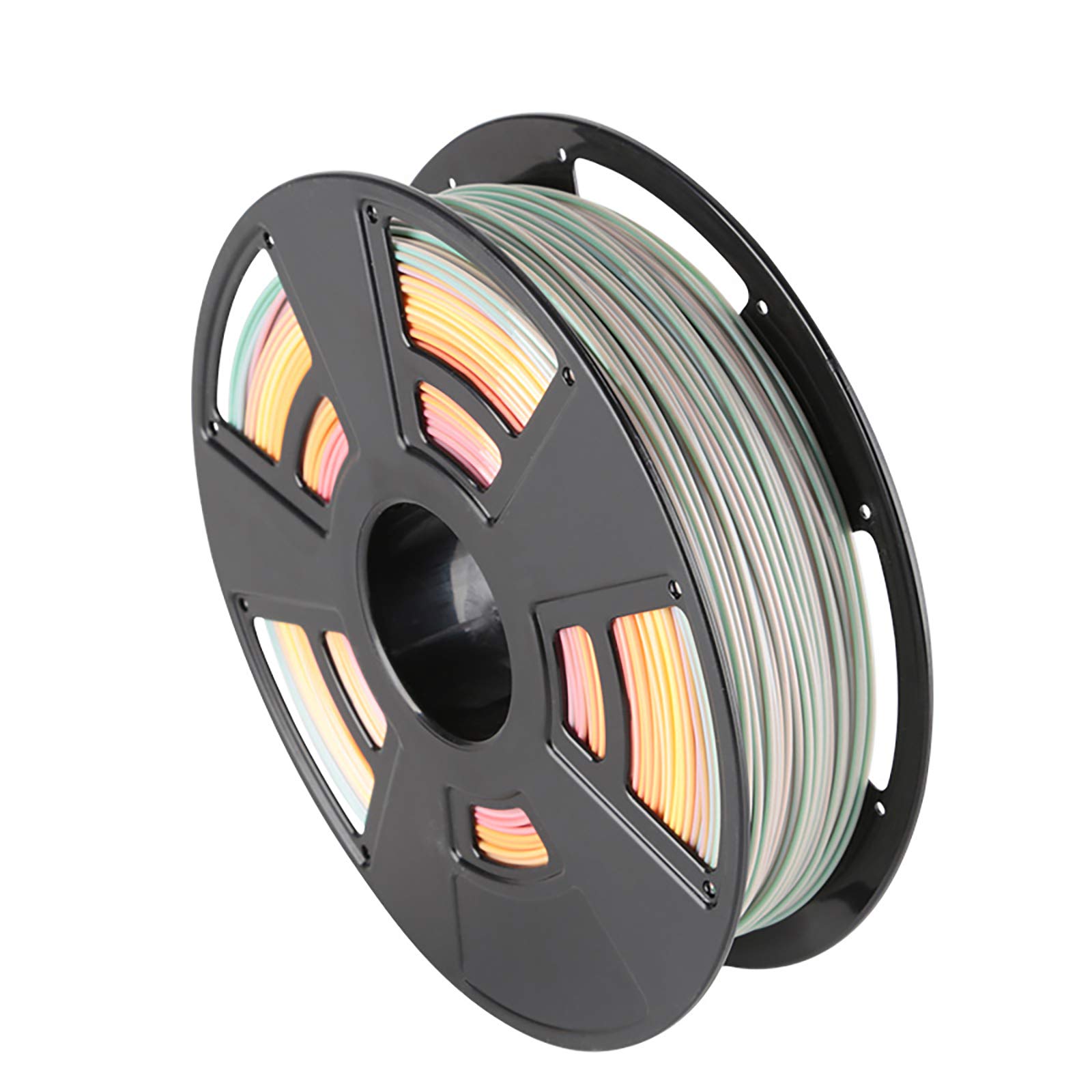 Filamento De Impresión 3D PLA1.75mm1KG Carrete Filamento Degradado Multicolor Material De Impresión 3D para Impresora 3D Y Bolígrafo 3D