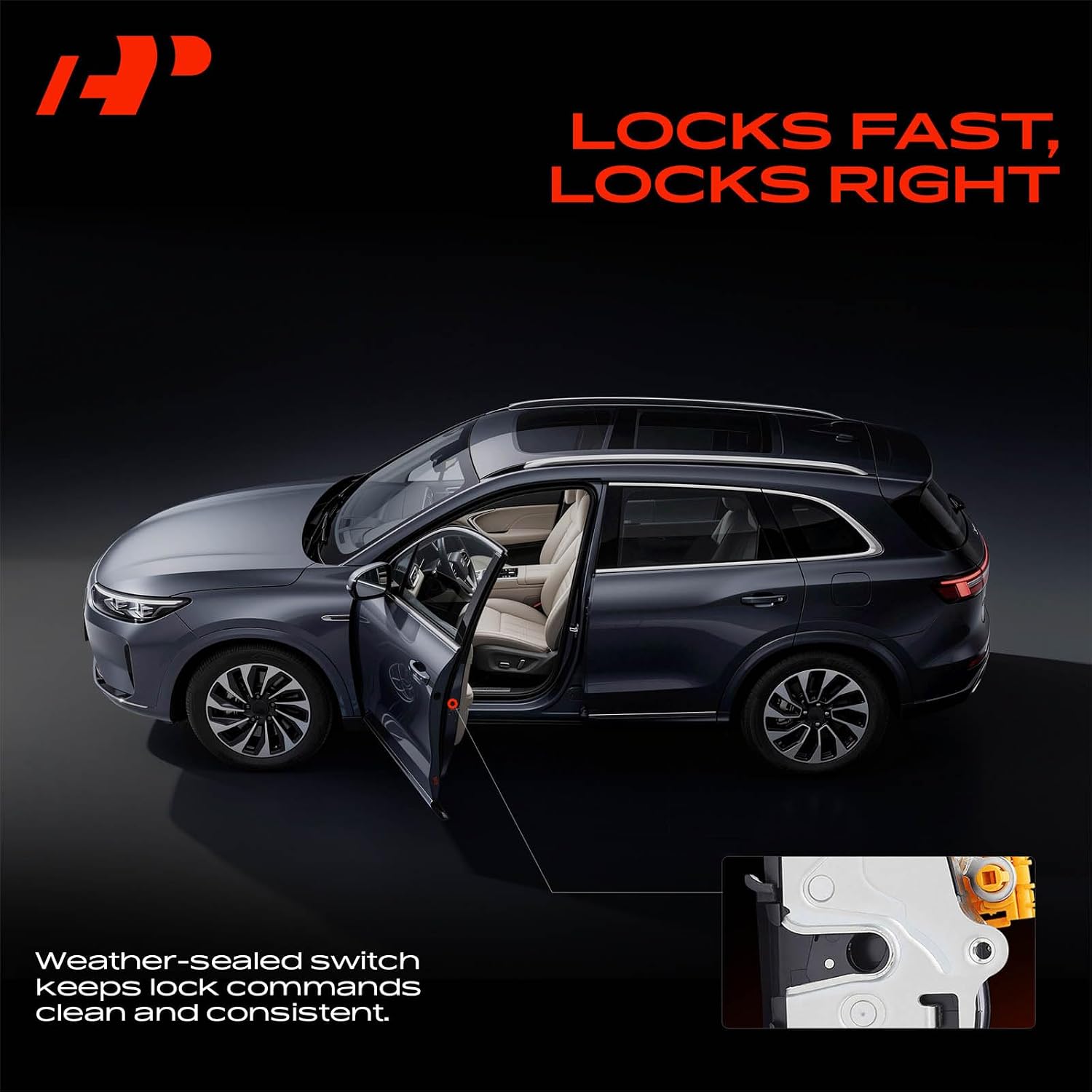 A-Premium Rear Left Driver Side Door Lock Actuator Compatible with Pontiac Grand Prix 2004-2008
