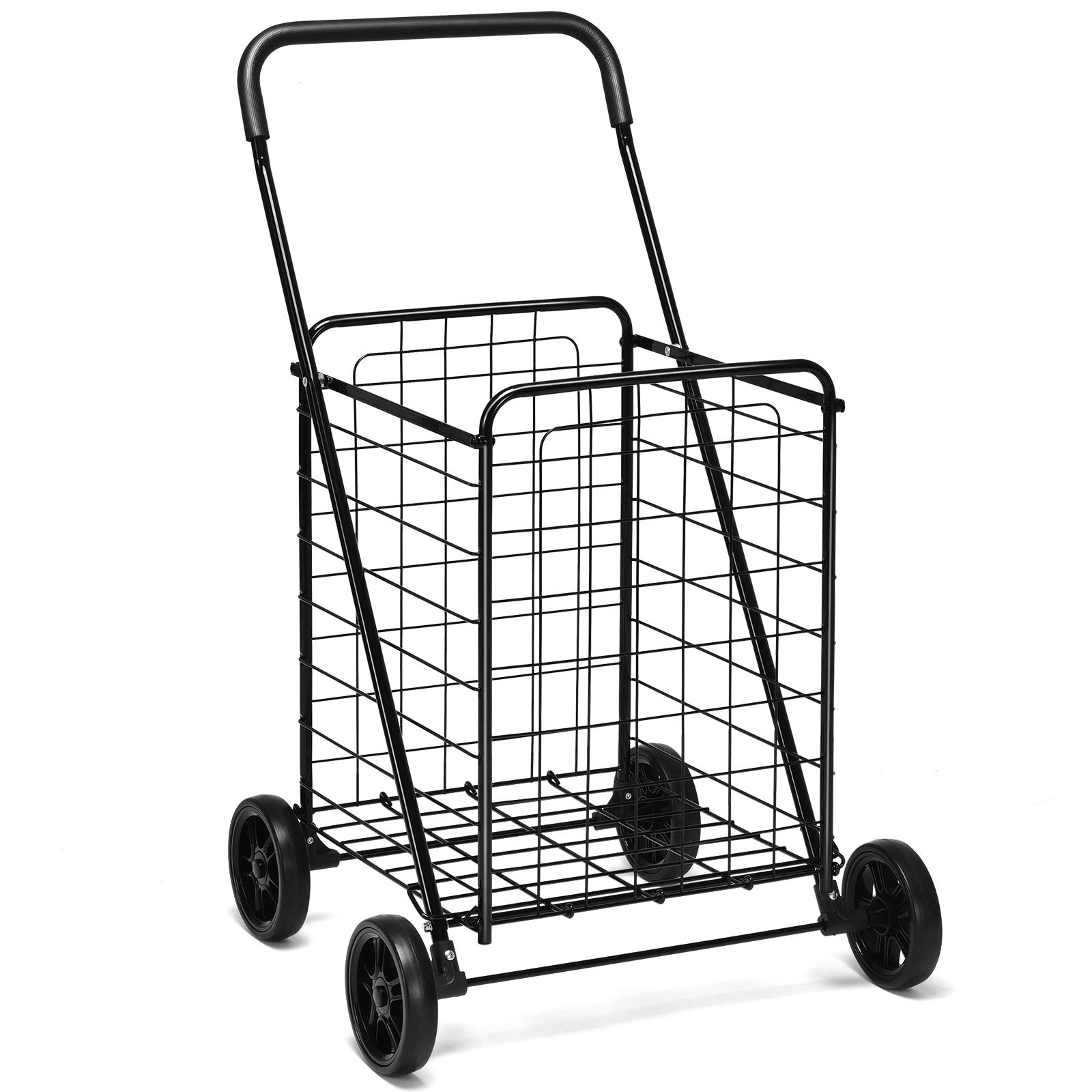 Buy Goplus Shopping Carts for Groceries, Heavy Duty Folding Shopping