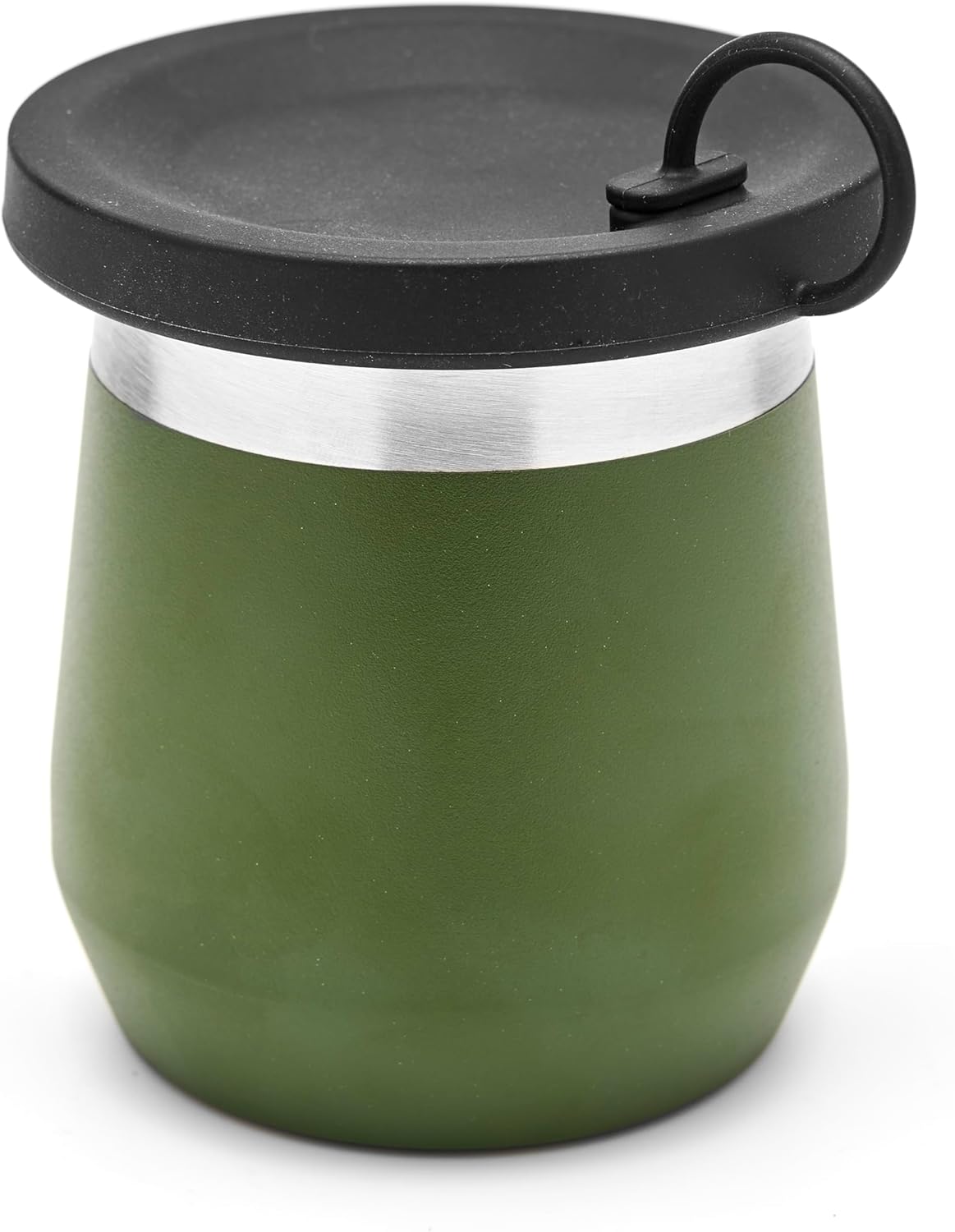 BALIBETOV Yerba Mate Gourd – 9 fl oz Stainless Steel Yerba Mate Cup with Double-Wall Insulation, Non-Slip Base, Spill-Proof Silicone Lid – Mate Argentino – Mate Mugs. (Green) - Image 7