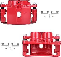 Vista 15 de SCITOO 18-B4791 18-B4790 Pinzas de freno de disco delanteras izquierda y derecha con soporte para Ford para Excursion 2000-2005, para Ford