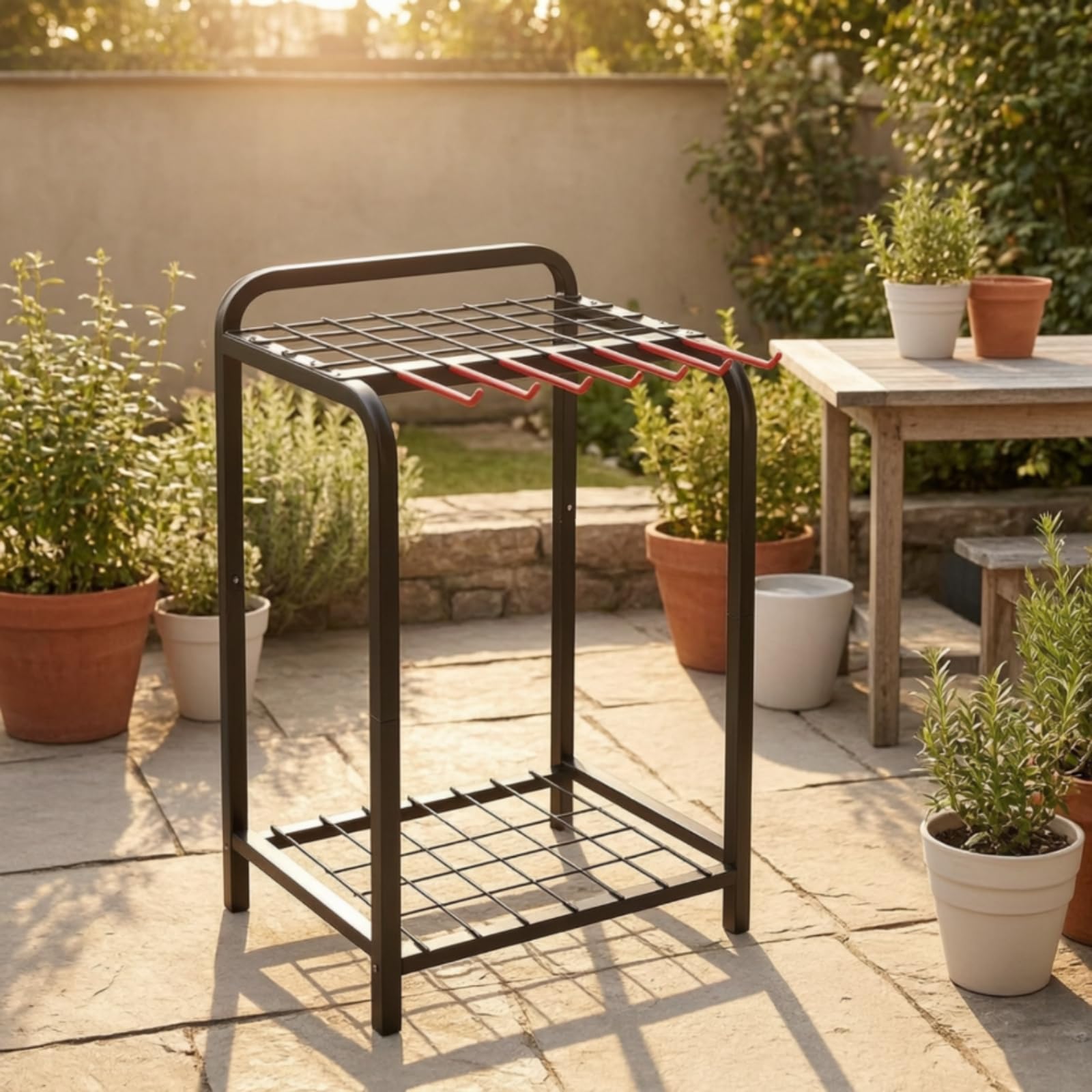 Gralara Support pour Outils Jardin Robuste