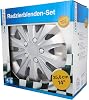 Cartrend 70277 Storm 4-Piece Wheel Trim Set with Chrome Nuts 14 inches