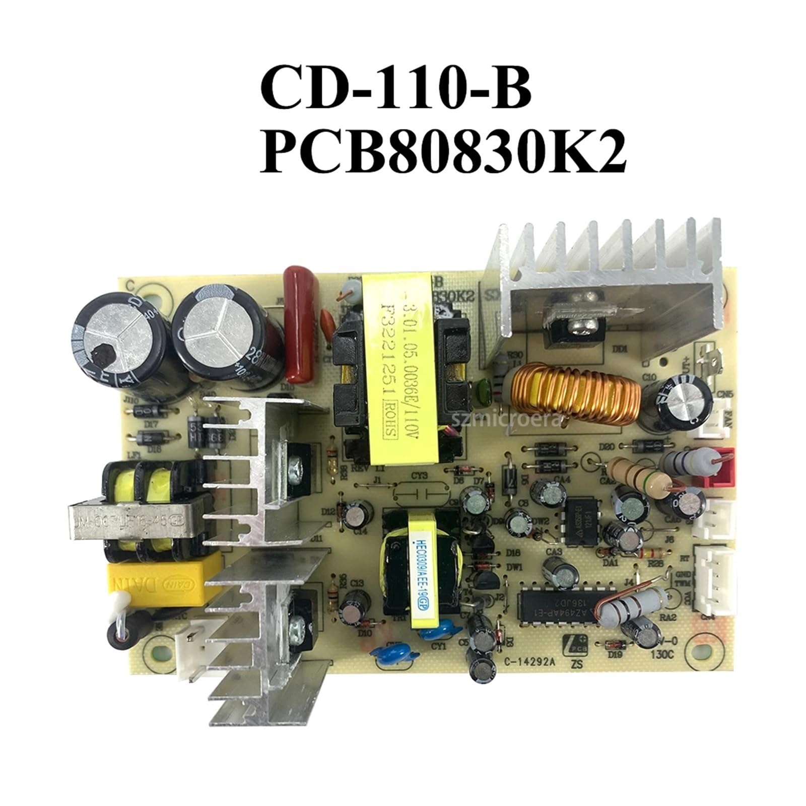 Ciabatta Di Alimentazione Della Scheda Madre Di Controllo Del Refrigeratore For Vino, Ingresso 110 V 220 V, Compatibile Con CD-220-B CD-110-B PCB80830K2, Accessori For La Sostituzione Della Scheda Mad