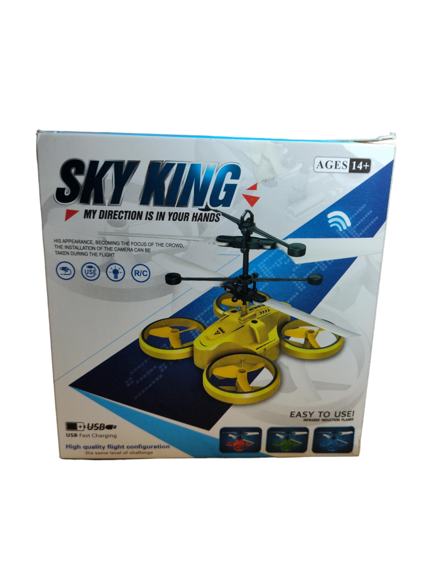 SKY-HI FLYING DISC & YO-YO セット Buy JOYJUMP Plastic Sky King UFO with Flying Sensor | Induction
