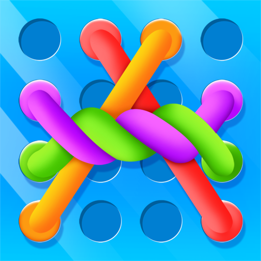 Rope Tangle Knots: Twisted Ropes 3D