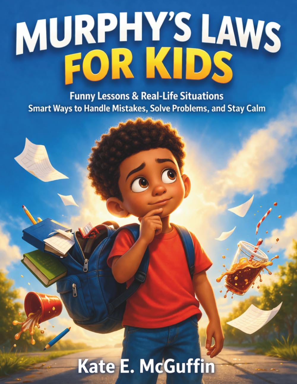 MURPHY’S LAWS FOR KIDS: Funny Lessons, Real-Life Situations, and Smart Ways to Handle Mistakes, Solve Problems, and Stay Calm