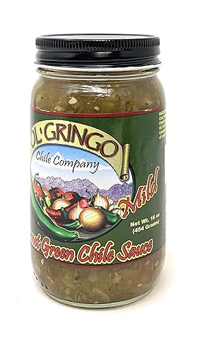 Miniatura 10 de OL GRINGO CHILE COMPANY Salsa de chile verde picante, 16 oz