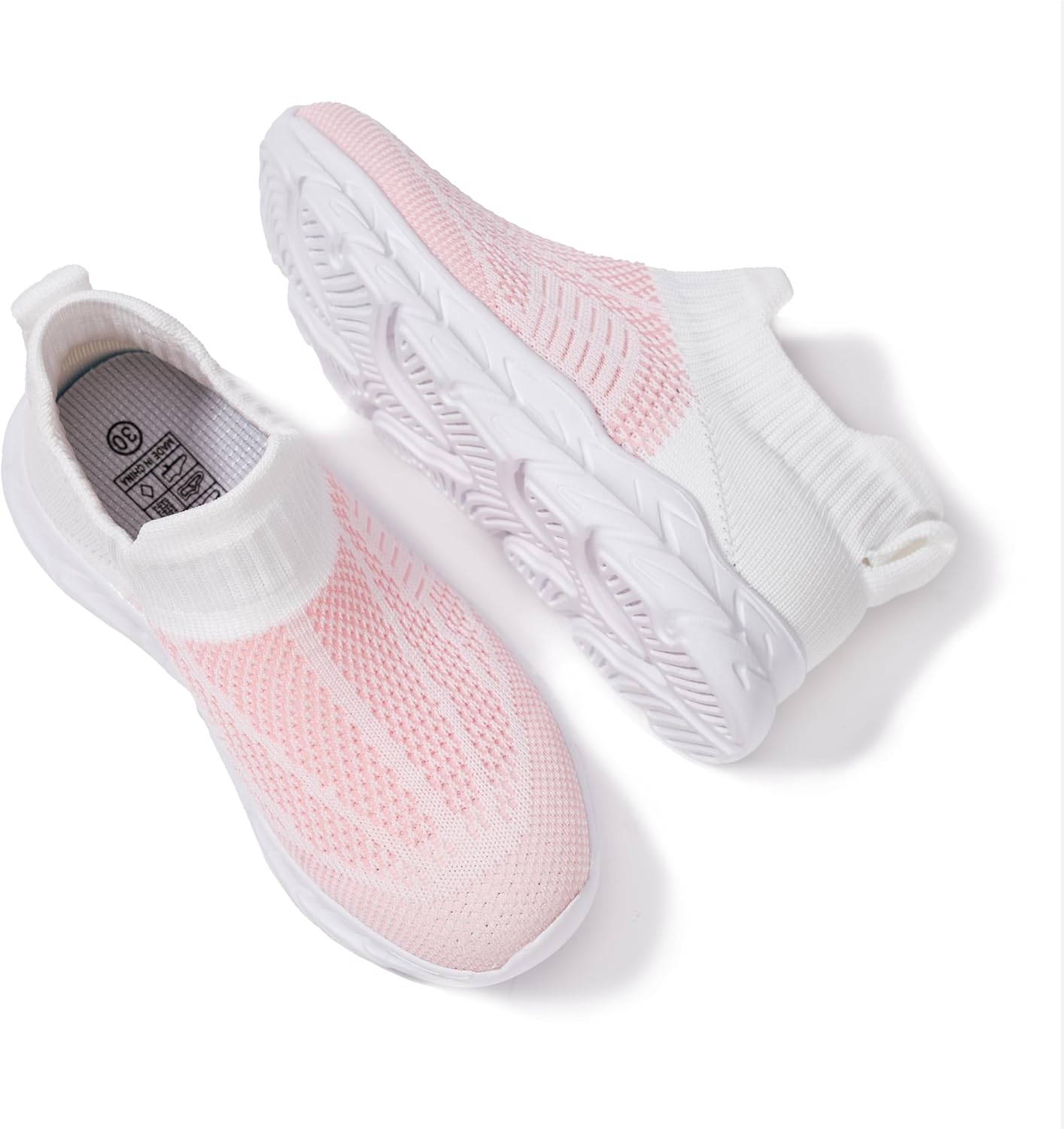 Kids Sock Shoes Boys Girls Sneakers Athletic Fitness Tennis Walking School Shoes for Toddler/Little Kid/Big Kid - Image 4