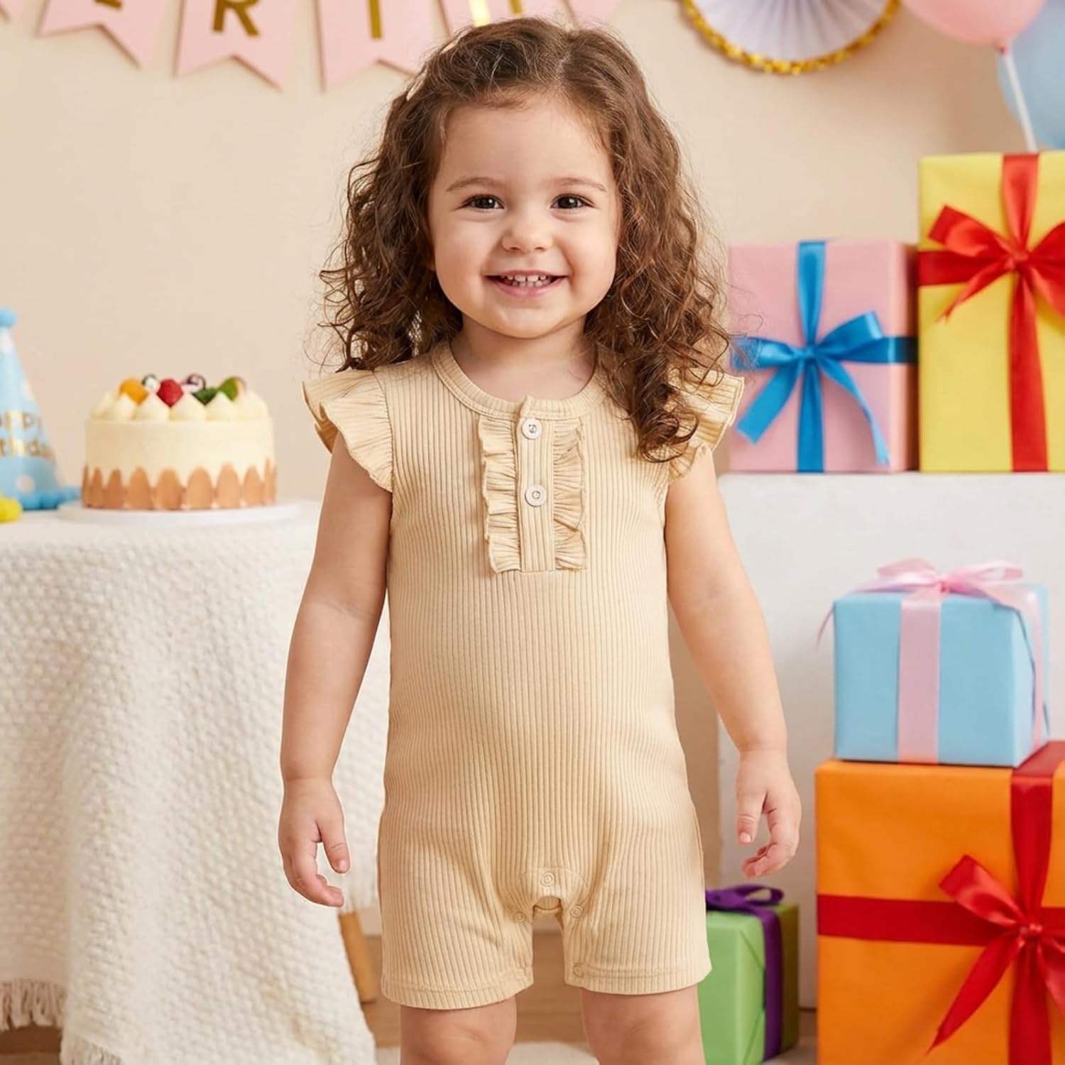 Baby Boy Rompers Short Sleeve Cotton Toddler Rompers Graphic Print Baby Clothes One-Piece Outfit - Image 4