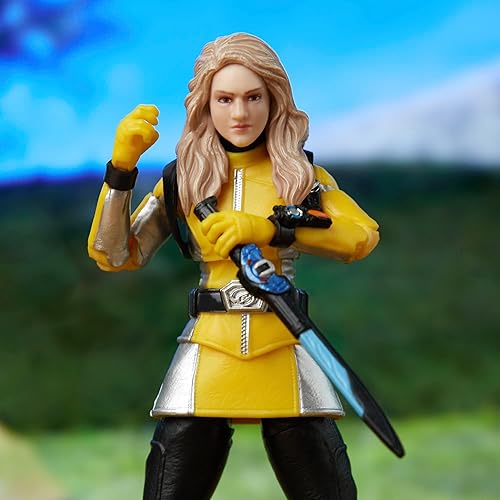 Miniatura 5 de Power Rangers Lightning Collection Beast Morphers Yellow Ranger - Figura de acción a escala de 6 pulgadas, juguetes y figuras de acción para niños a