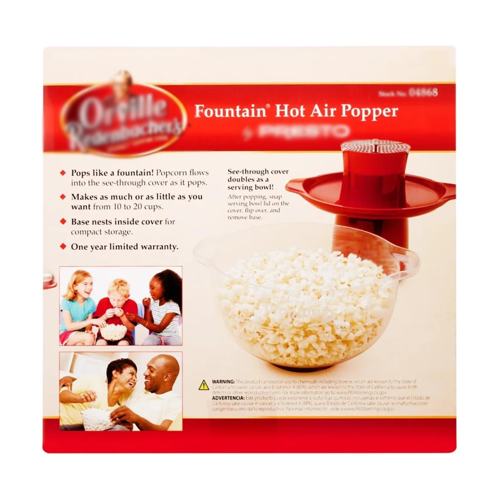 macchina per pop corn Macchina for popcorn con coperchio ventilato da cucina for portatile ad alta velocità di grande capacità per uso familiare