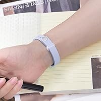 Vista 5 de Compatible con correas Flex 2, repuesto para Flex 2, accesorios deportivos, correa de silicona suave con cierre de cierre para reloj Flex 2, correa