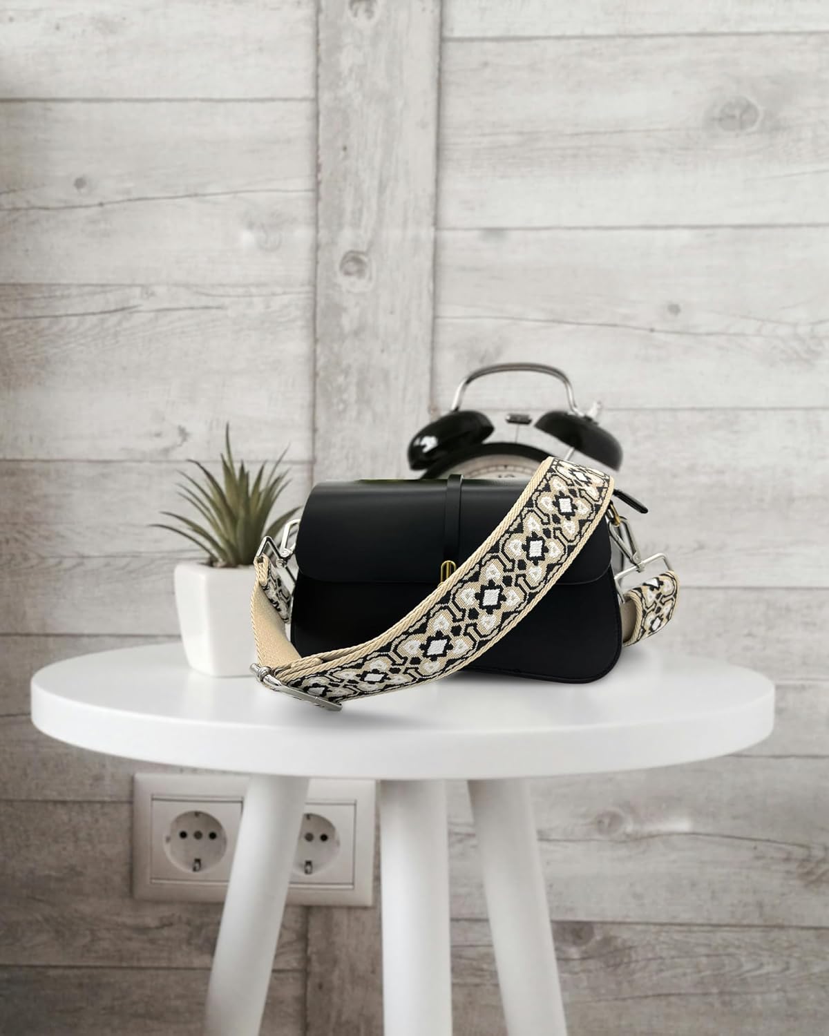 GINJKGO Purse Straps Replacement Crossbody - Adjustable Bag Strap for Purses, Wide Shoulder Strap for Women Guitar Purses - Image 5