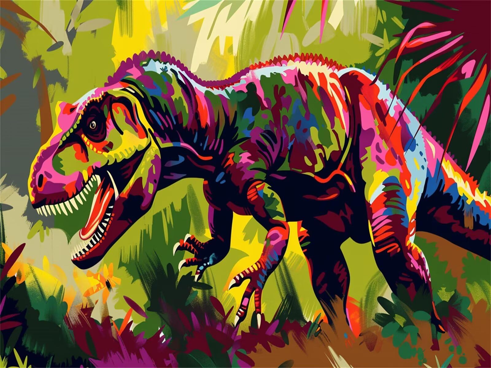 TANGFEIY Peinture à l'huile Peinture par numéros Kits Rhino DIY Peinture à l 'huile Peinture adulte par numéro avec pinceaux et pigment acrylique sur Art Peinture à l'huile Cadre DIY (30x40cm TANGFEIY Peinture à l'huile Peinture par numéros Kits Rhino DIY Peinture à l 'huile Peinture adulte par numéro avec pinceaux et pigment acrylique sur Art Peinture à l'huile Cadre DIY (30x40cm