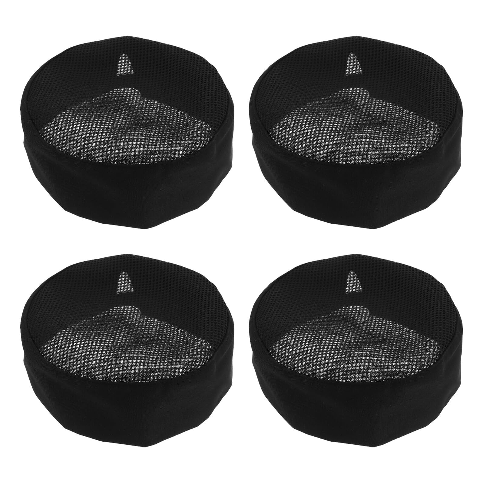 Hohopeti 4 Piezas Gorro de Chef Ajustable de Malla Transpirable para Cocina Gorros Unisex para y Cocineros Tapas de Poliéster y Algodón para Servicio de Alimentos Restaurantes y Hogar