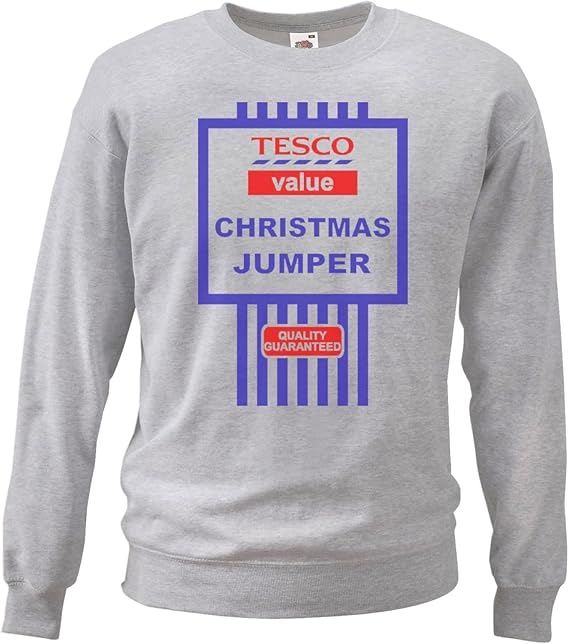 tesco grey jumper