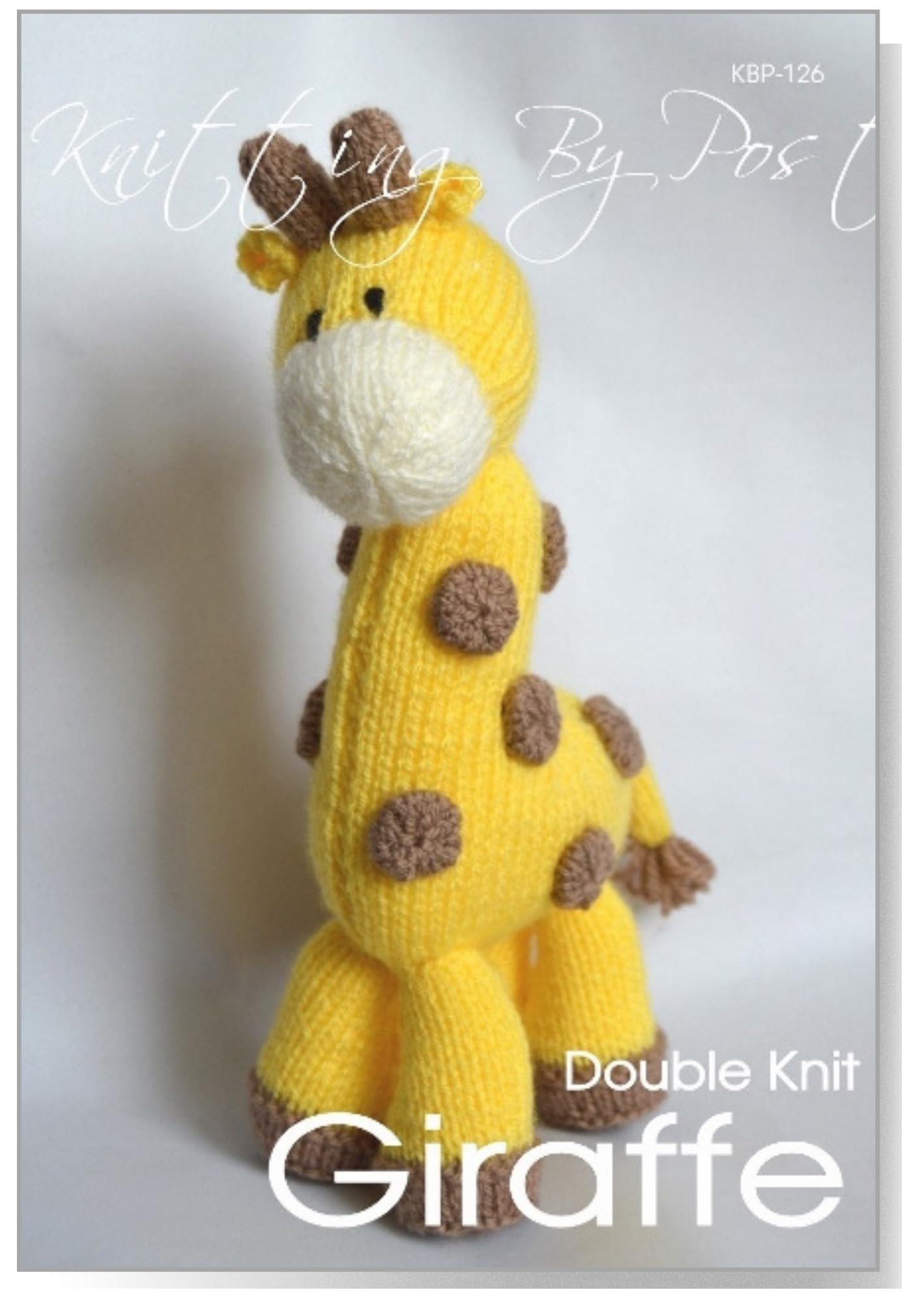 Knitting Pattern - Giraffe Soft Toy - Craft Ideas, Knit Stitch, Purl Stitch