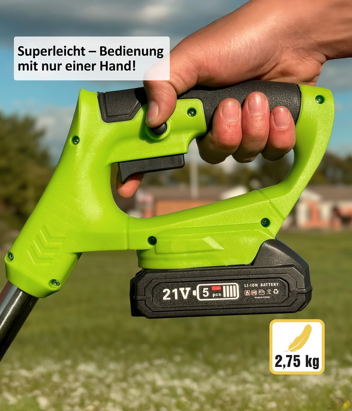 Genius Rotorazer - Set di attrezzi da giardino 8 in 1, 23 pezzi