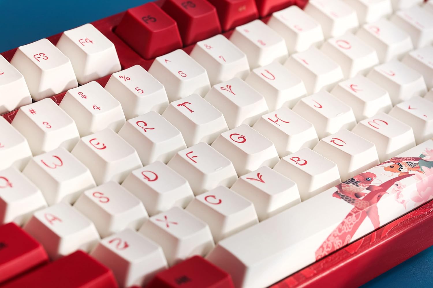 കോണാകൃതിയിലുള്ളത് view of Varmilo keyboard keycaps