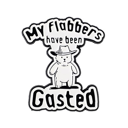 My Flabbers Have Been Gasted Cowboy Bear, Internet Meme Enamel