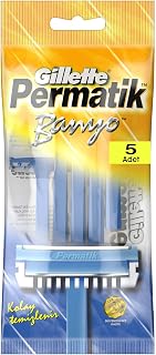 Gillette Permatik Banyo Kullan At Tıraş Bıçağı 5 Adet